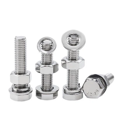 Cargol de cap hexàgon muntat amb assortiment de rentadora
